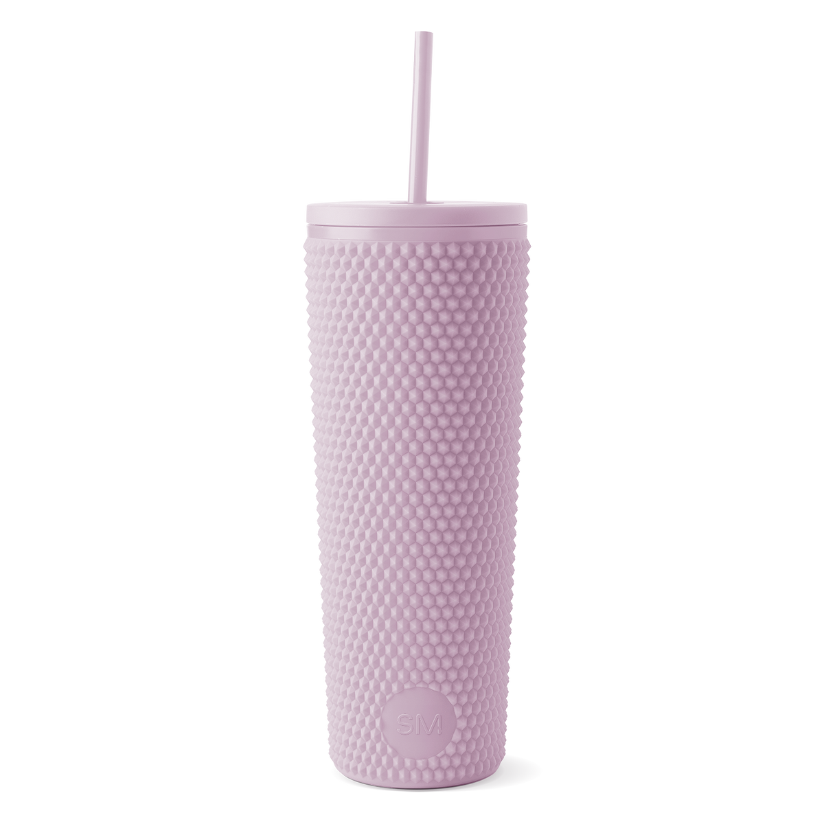 Textured Plastic Classic Tumbler with Straw Lid
