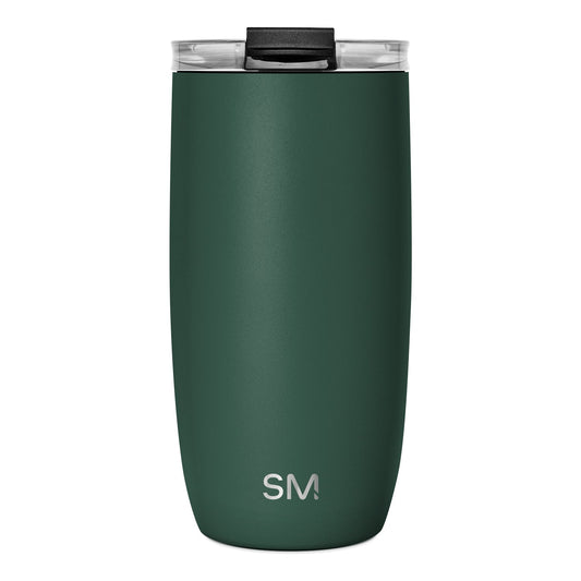 Voyager Tumbler with Clear Flip Lid & Straw