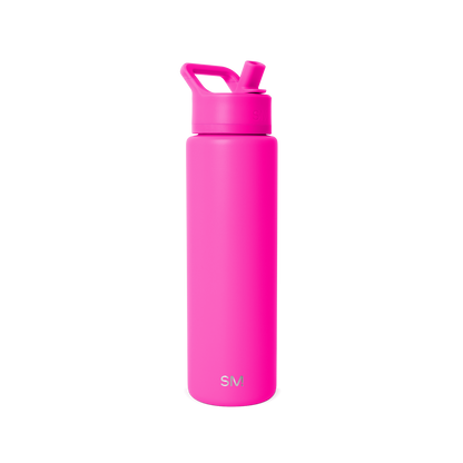 Summit Water Bottle with Straw Lid